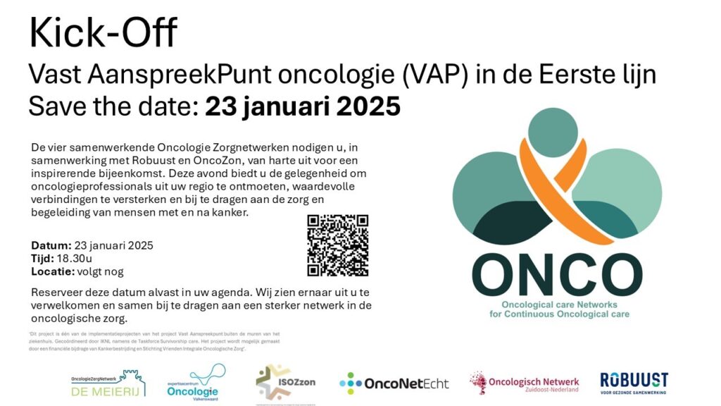 Kick Off Vast AanspreekPunt Oncologie